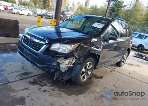2018 Subaru Forester 2.5I Premium from USA, damaged, VIN JF2SJAEC7JH522272